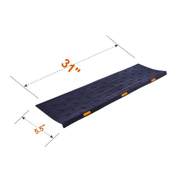 Self-Adhesive Rubber stair treads Product dimensions