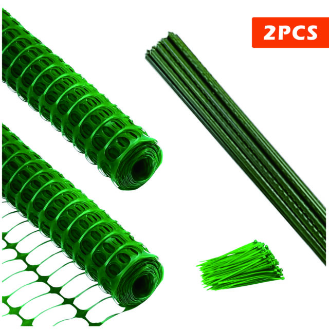 Mesh Fence with Stakes and Zip Ties 40lnch x 200Ft.